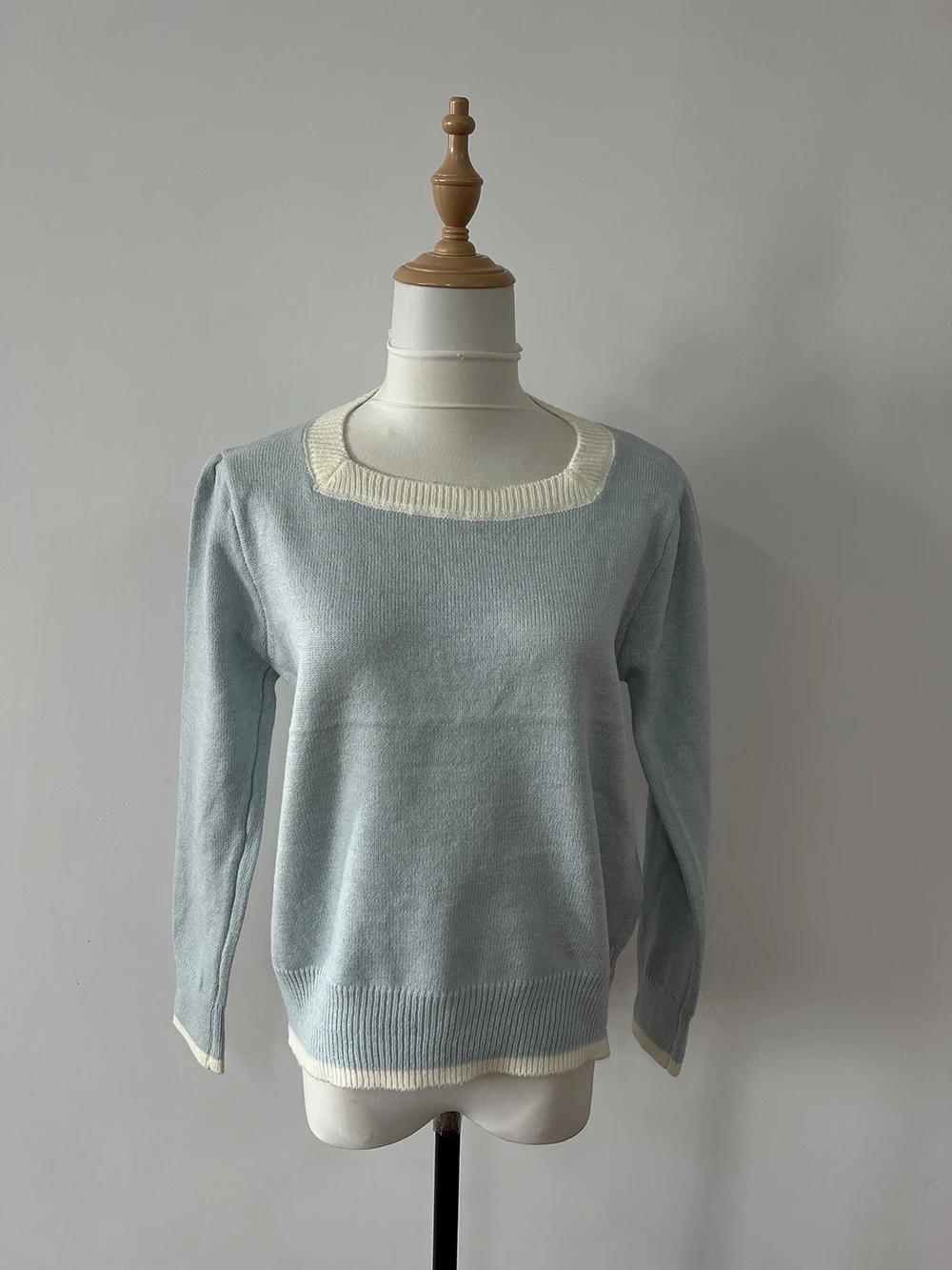 Ensemble deux pièces pull et pantalon à col rond pour femmes, doux, à lacets, doux, mince, tempérament universitaire, dame trempée, abonnés doux, document, coréen, hiver