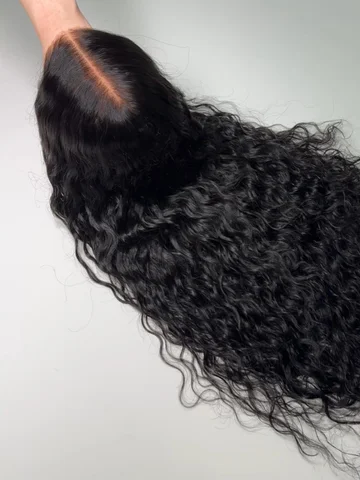 220% Density Glueless Deep Curly Wave Wigs for Women Ready To Wear 4x4 5x5 HD Lace Closure Wig Pre Cut No Glue Human Hair Wigs