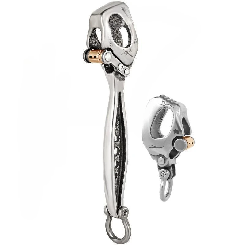 Descender Oxtail Multifunctional Rope Diameter Regulator, Long Shank Aerial Work Rope for High Altitude Safety