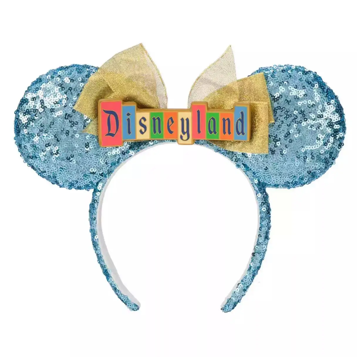 2025 Disney Minnie Mouse Ear Headband Disneyland Letter Bows EARS COSTUME Headband Cosplay Plush Adult/Kids Headband Gift - view 6