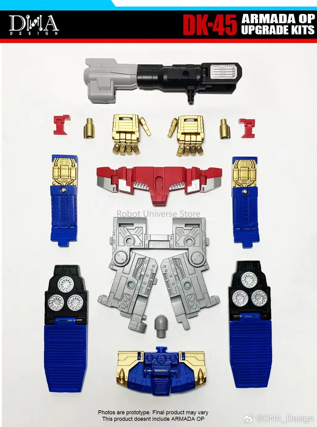 

Transformers Toy Upgrade Accessory Kit DNA DK-45 dk45 for Legacy Evolution Series Version A Optimus Prime