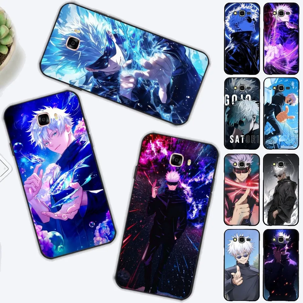 Cartoon Gojo Satoru Characters Phone Case For Samsung J 7 Plus 7core J7 Neo J6 Plus Prime J6 J4 J5 Mobile Cover