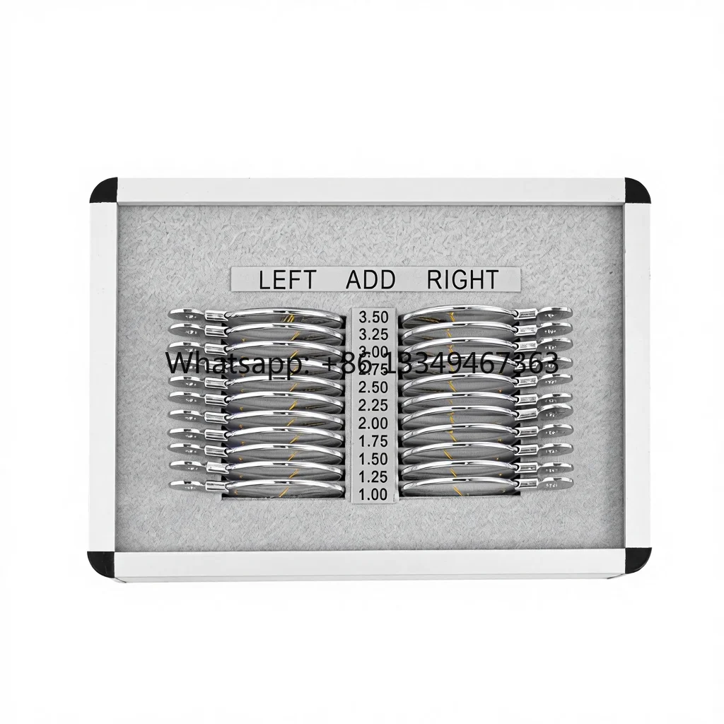 Optics Optometrist Ophthalmic Trial Lens Set Optical Multi Focus JS-22P Trial Lens Set Case