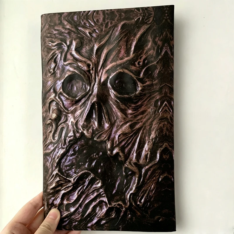 New Necronomicon Dark Magic Book Demon Evil Dead Summon Book Altar Ceremony Prop Book Collection Living Room Desktop Decorations view 3