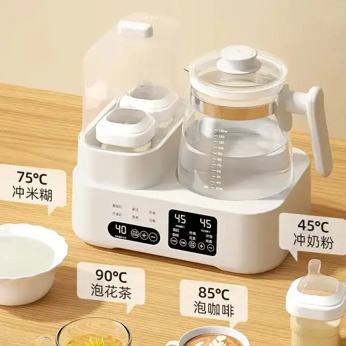 

All-glass thermostatic kettle, baby special milk conditioner, two-in-one bottle sterilizer, milk warmer, all-in-one machine
