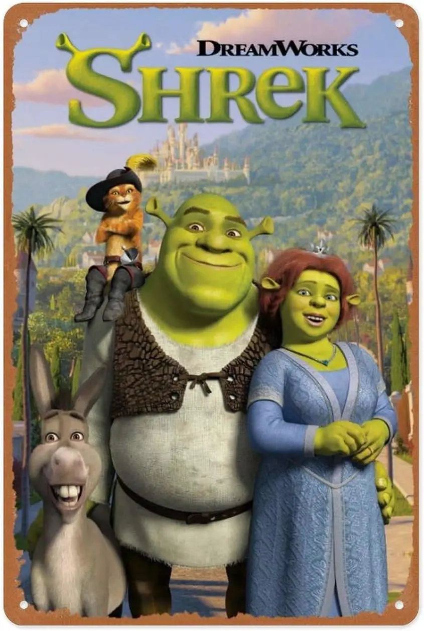 V1,Vintage Shrek 2 …