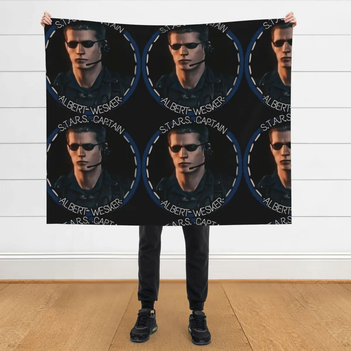

Captain Wesker Throw Blanket Luxury Blankets For Baby Soft Beds Thermals For Travel Blankets