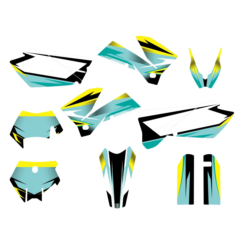 

Waterproof Decals for KTM EXC 200, 250, 400, 450, 525 Off-Road Motorcycles 2005-2007