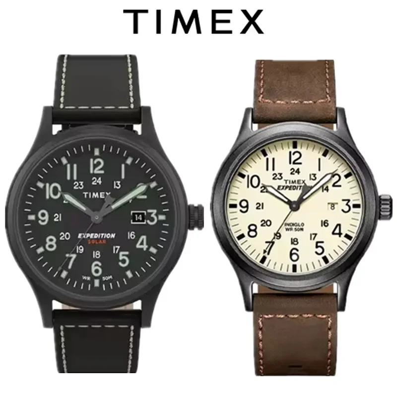 TIMEX Men Watches Best Sellers Senior Trend Quartz Calendar Waterproof Multi Function Fancy Round Watch Stainless  Watch