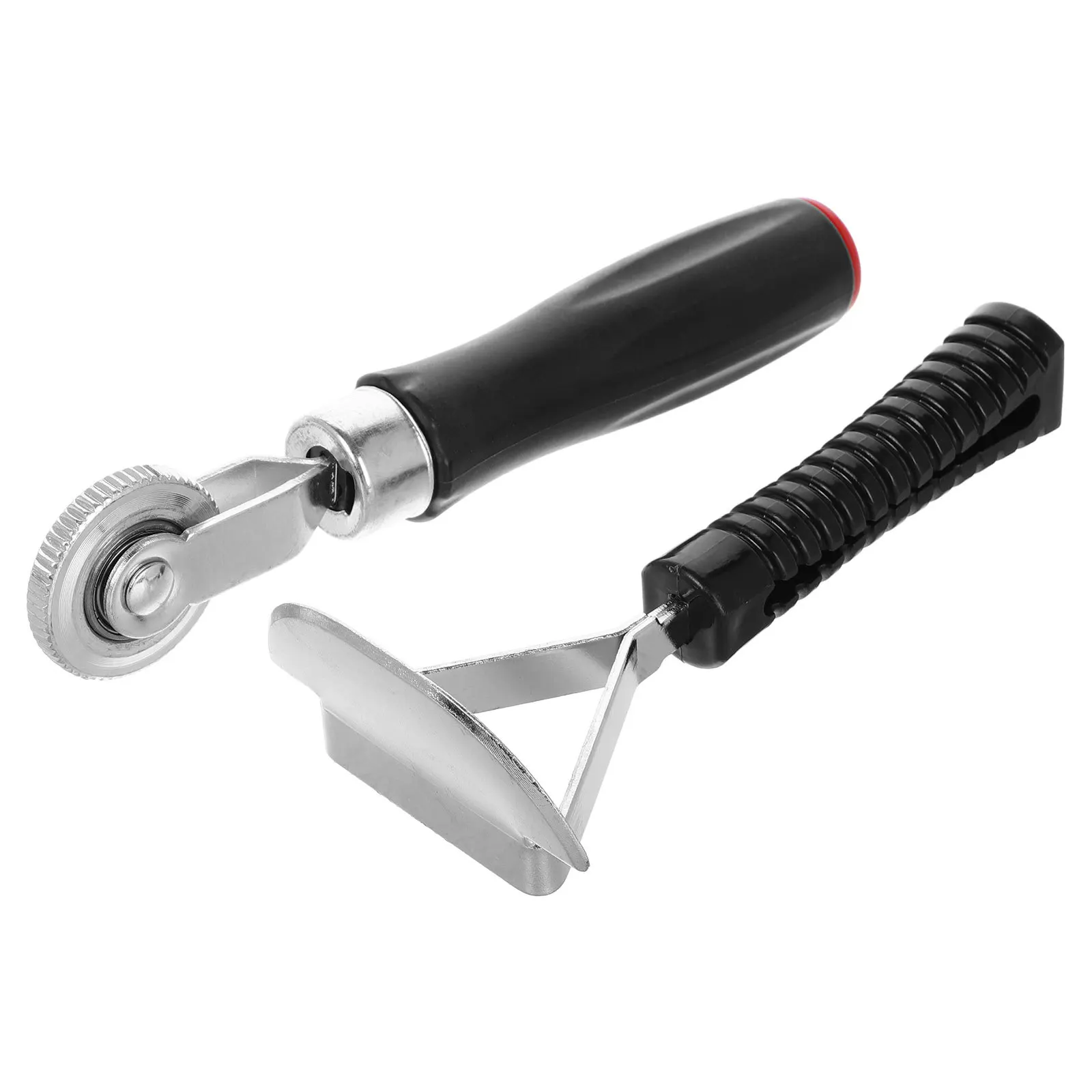 

2Pcs Tire Repair Tool Kit Includes Patch Roller and Inner Liner Scraper Rugged Metal Build for on-Road Flat Fixes