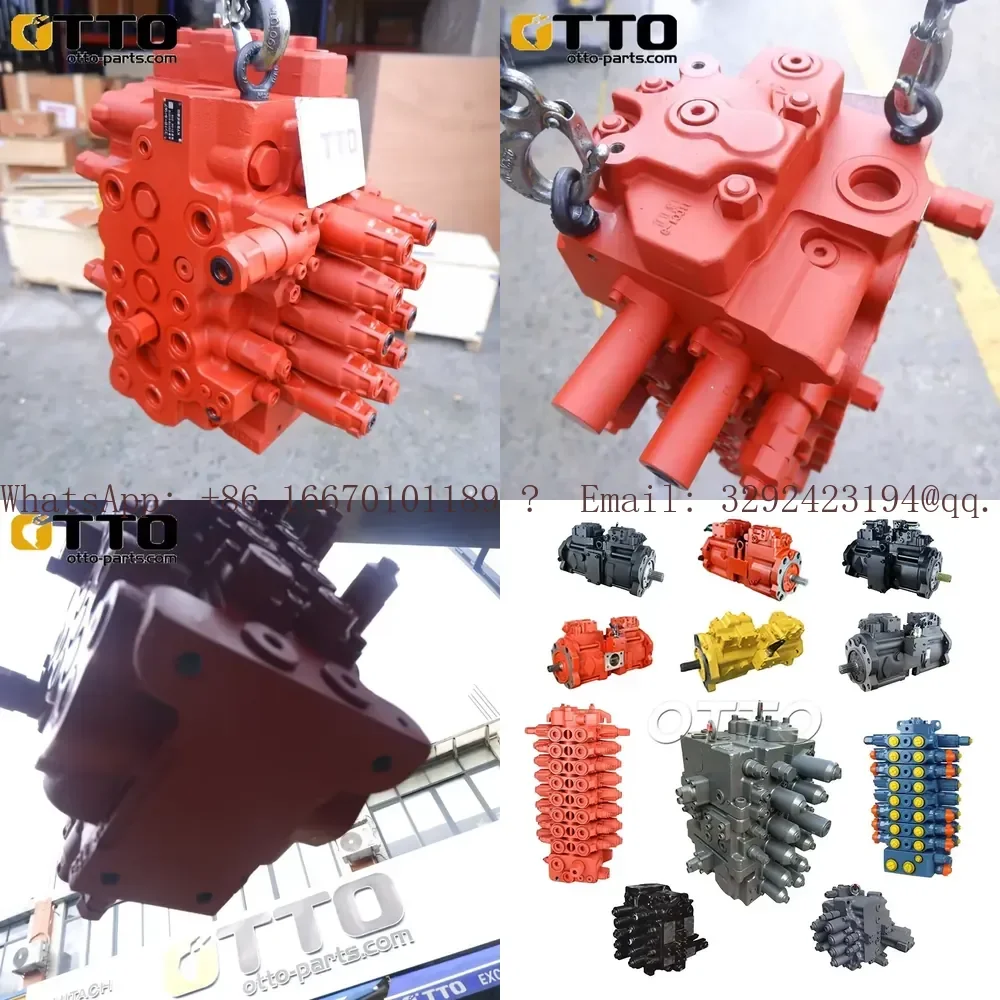 OTTO 25/221156 KNJ2231 25/220365 JS130 Excavator Hydraulic Control Valve for JCB Excavator Hydraulic Distribution Valve