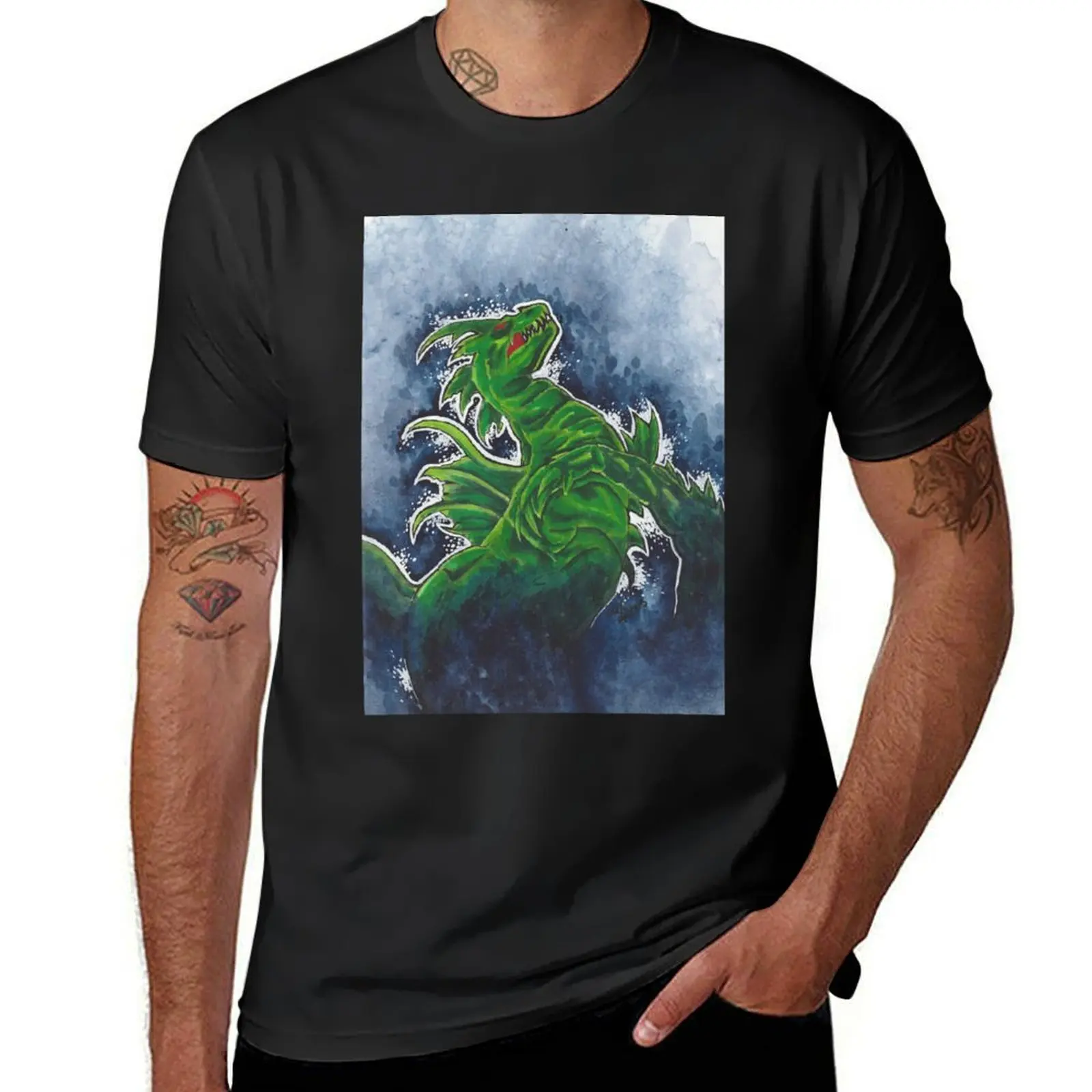 Metalocalypse Seahorse T-Shirt Blouse summer top shirts graphic tees summer tops mens workout shirts