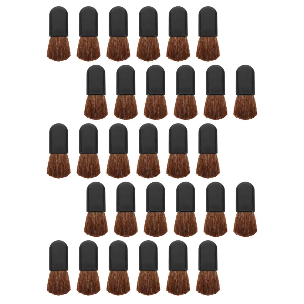 

30pcs Makeup Brush Foundation Applicator Blush Powder Tool For Liquid Cream Loose Powder Travel Professional