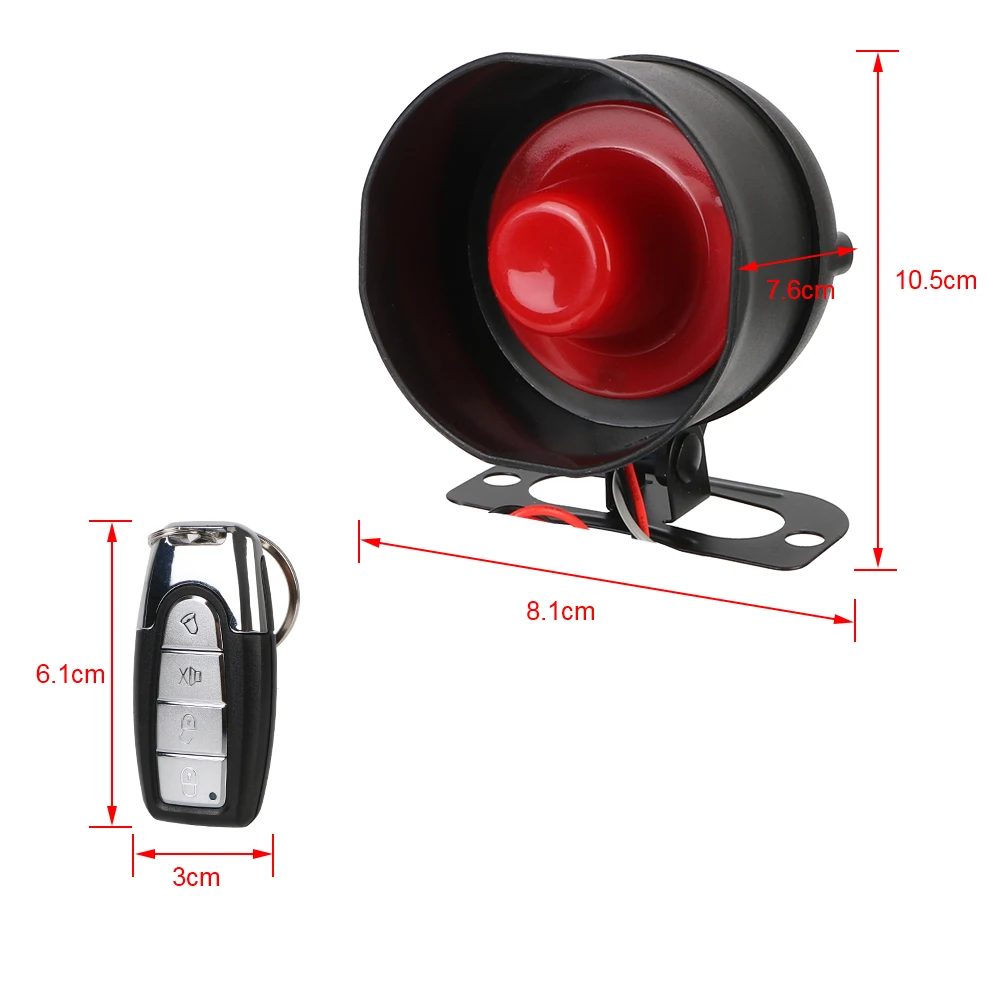 Sistema de alarma M8115 para motocicleta, dispositivo antirrobo para vehículo, protección de seguridad, Control remoto, controlador inteligente electrónico, 12V