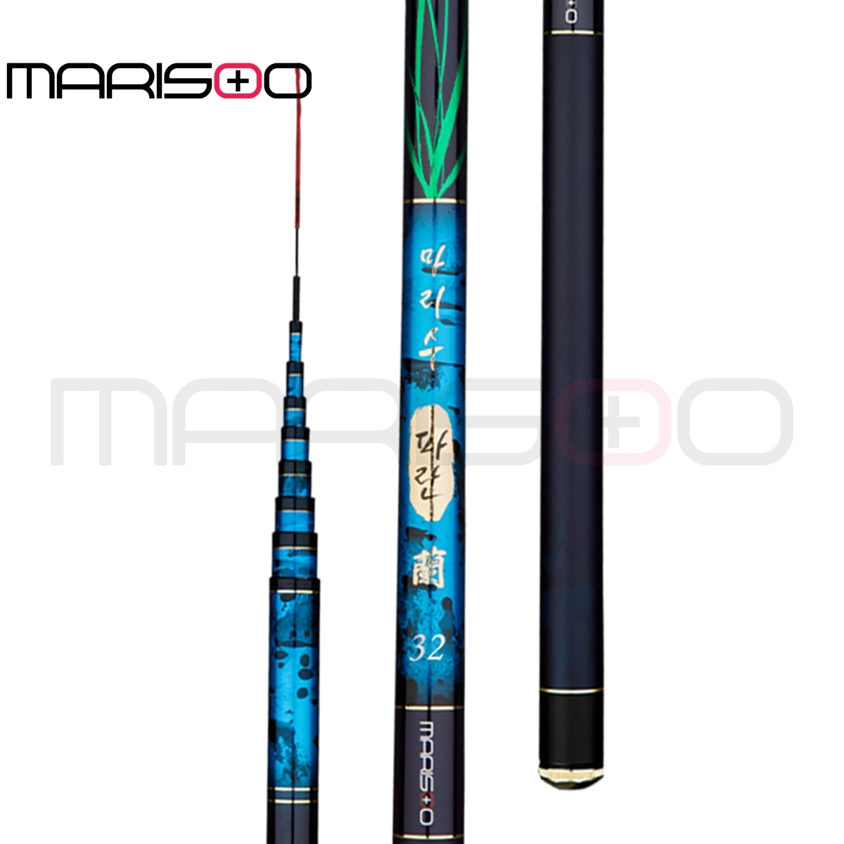 MARISOO PALAN 40T Carbon Ultra-Light Compact Fishing Rod (4.5m) - Stream/Taiwan Rod for Carp, Crucian & Multiple Species