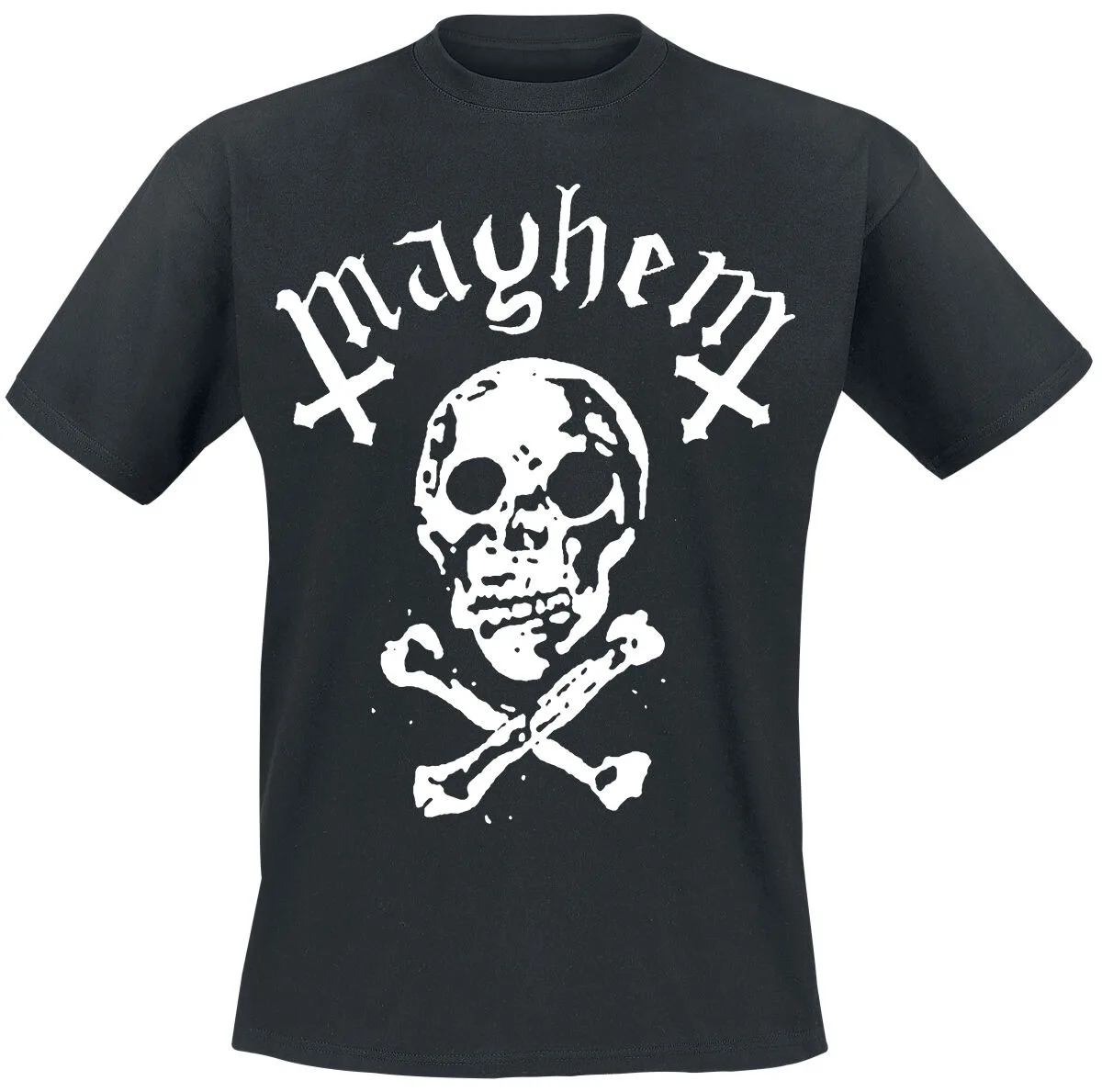 Mayhem Esoteric Warfare Tee, Black Metal Band Shirt with Occult Art Print, Extreme Metal Fan Merch