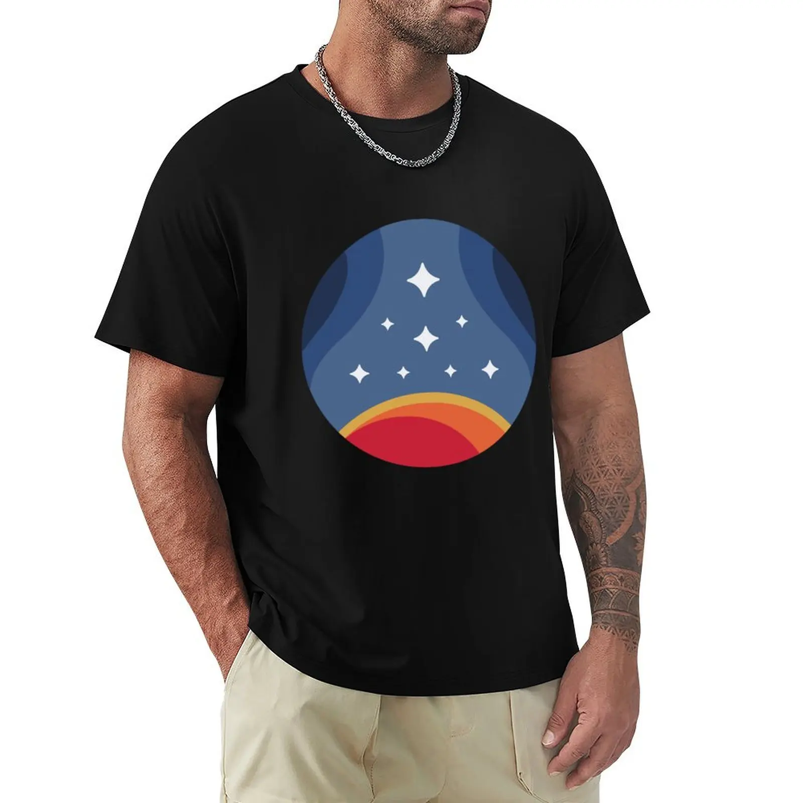 Constellation Logo T-Shirt Creative Graphic Tee Shirt
