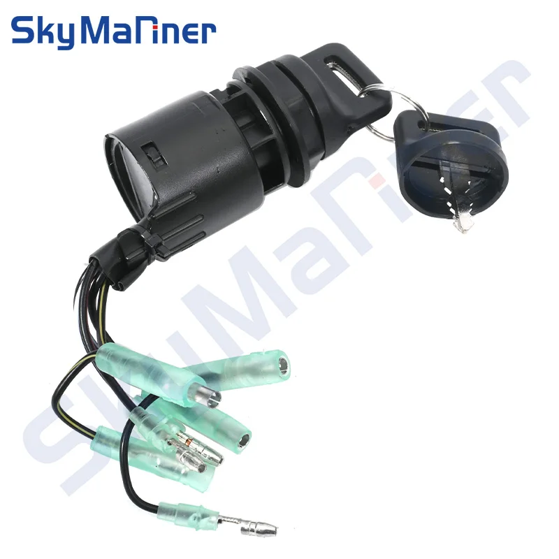 

35100-ZV5-013 35100ZV5013 Ignition Switch With Key For Honda Outboard BF115 BF135 BF150 BF200 BF225 Remote Control Box
