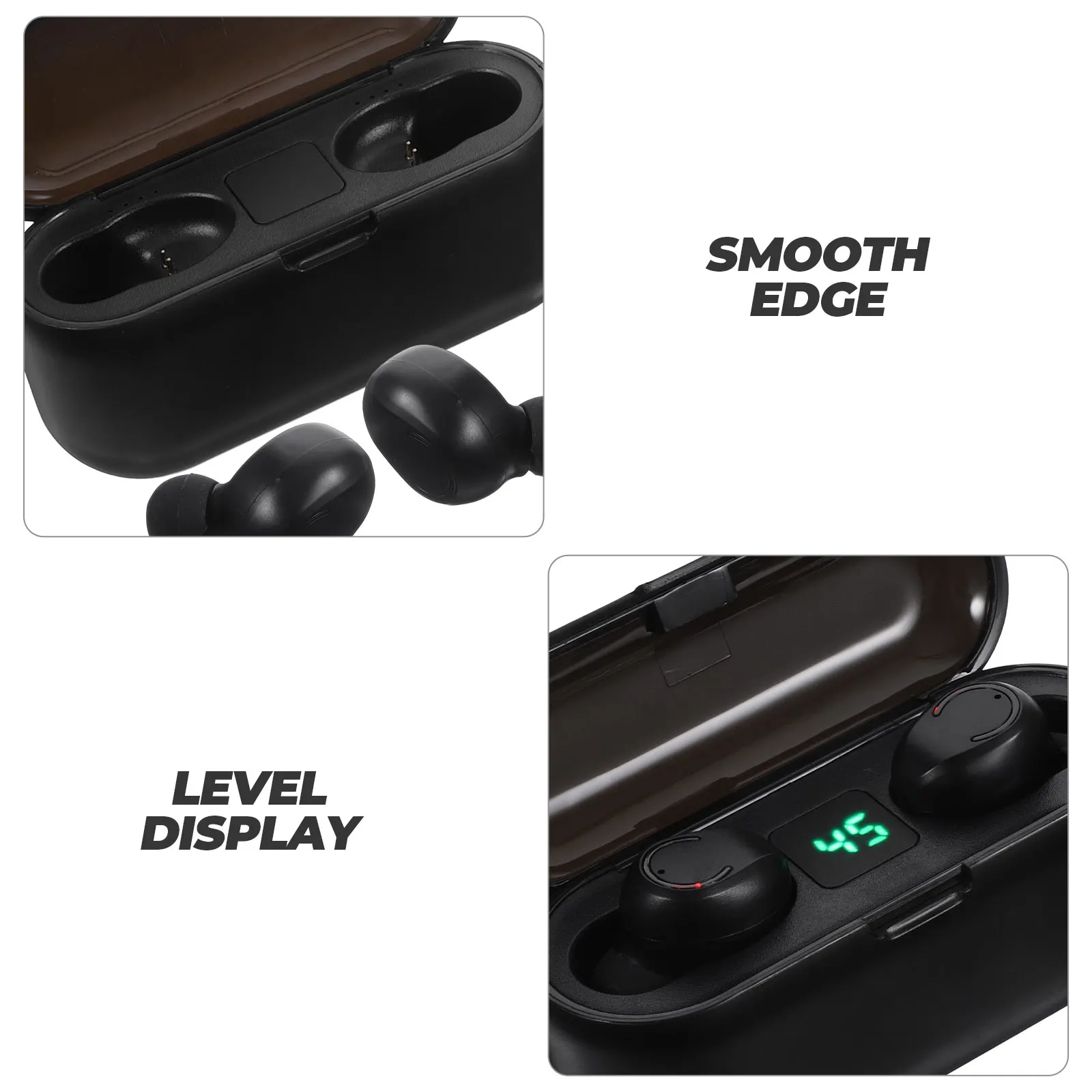 

Wireless Headphones Earphones Earbuds IPX7 Waterproof Sweatproof CVC8 Noise Cancelling Mic High Resolution Sound