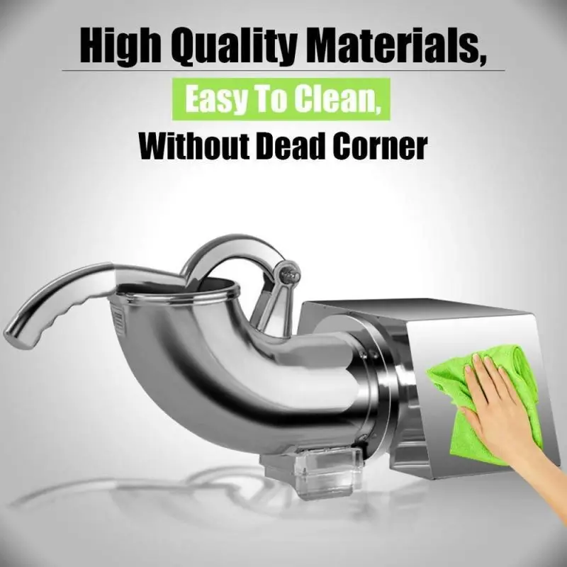 200W Stainless Steel Mini Ice Crusher Electric Ice Crusher & Household Razor Snow Cone Machine