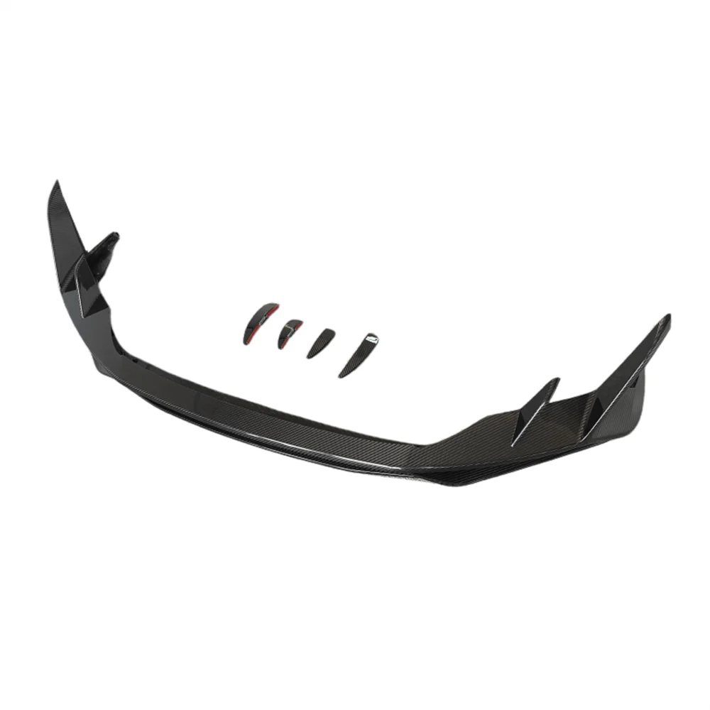 

Used for Upgrading Dry Carbon Fiber CAP Style Front Bumper Lip Chin Front Lip Front Bumper Splitter Body Kit for 2021Audi R8 V10