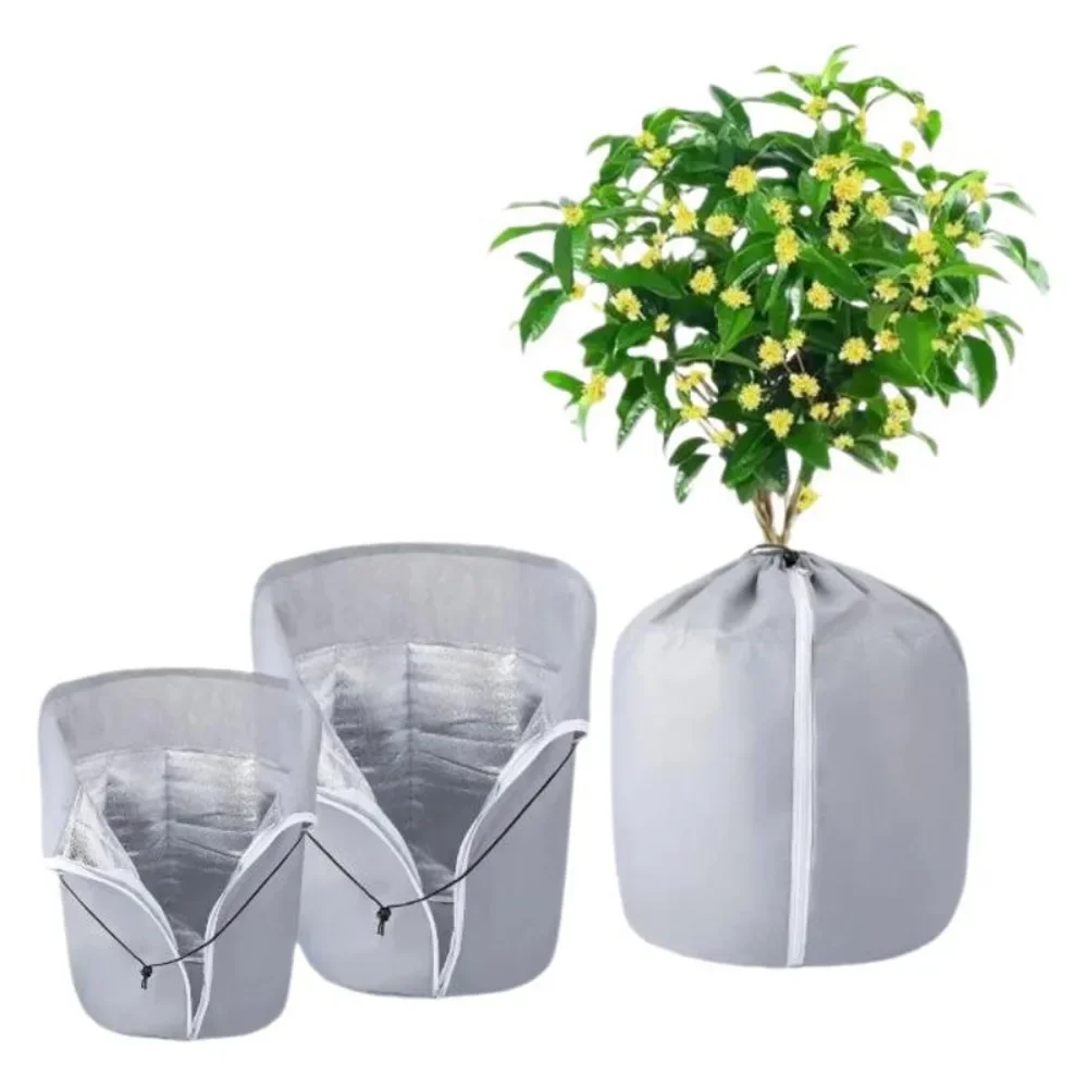 

1pc Winter Plant Potted Antifreeze Protection Bag Plant Protection Cover Thermal Cover Plant Protection Pot Decor