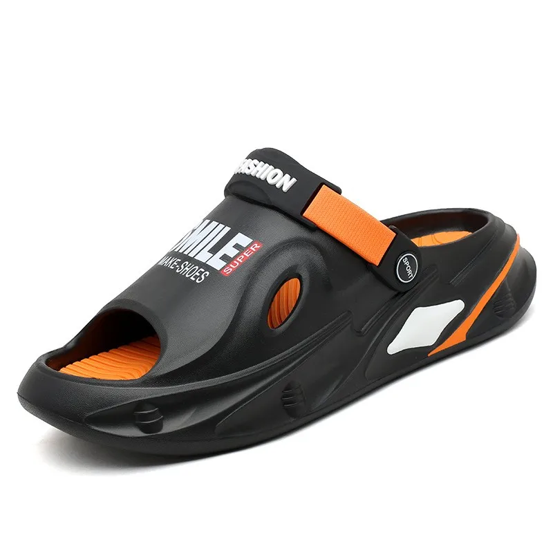 Nuovi sandali da uomo estivi pantofole scivoli da massaggio sandali da esterno per interni scarpe Casual da spiaggia suola morbida scivoli infradito da uomo