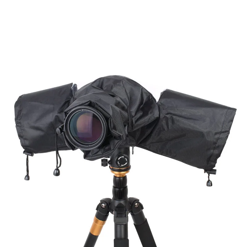 Wasserdichte DSLR-Kameraabdeckung, staubdichter Regenponcho für mittellanges Objektiv, sanddichter Allwetter-Schutz für Fotoaufnahmen