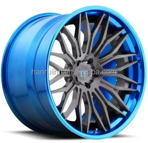 Staggered Forged 2pc wheels 5X112 5X114.3 19 20inch passenger car rims