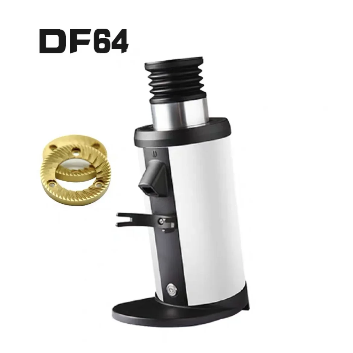 DF64 Espresso Coffee Grinder Titanium 64mm Burr Small Coffee Grinder SEO Fine Grinding Easy To Disassemble for Cleaning