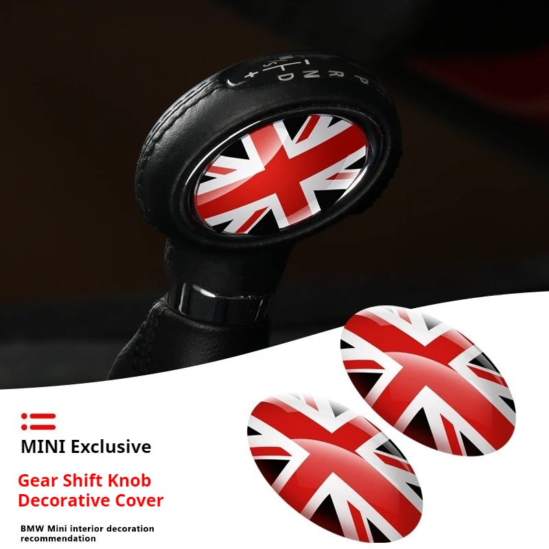 

For BMW Mini Cooper F60 F55 F56 Gear Lever Head Trim Patch Car Interior Decoration Sticker