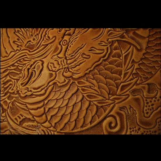 Dragon pattern Hand-work unique design leather working tools carving punches stamp craft leather carving tools