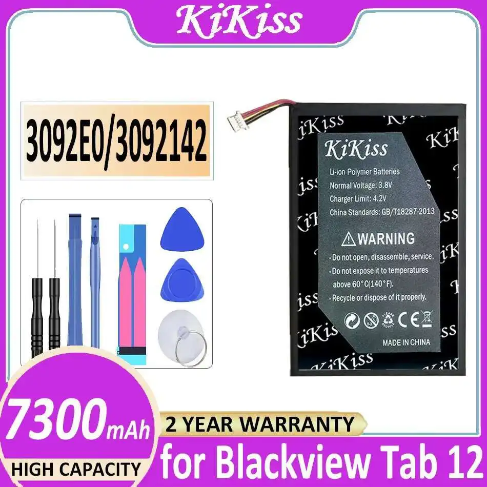 

3092E0 3092142 For Blackview Tab 12 7300Mah Good Low-Temperature Performance Tablet Battery