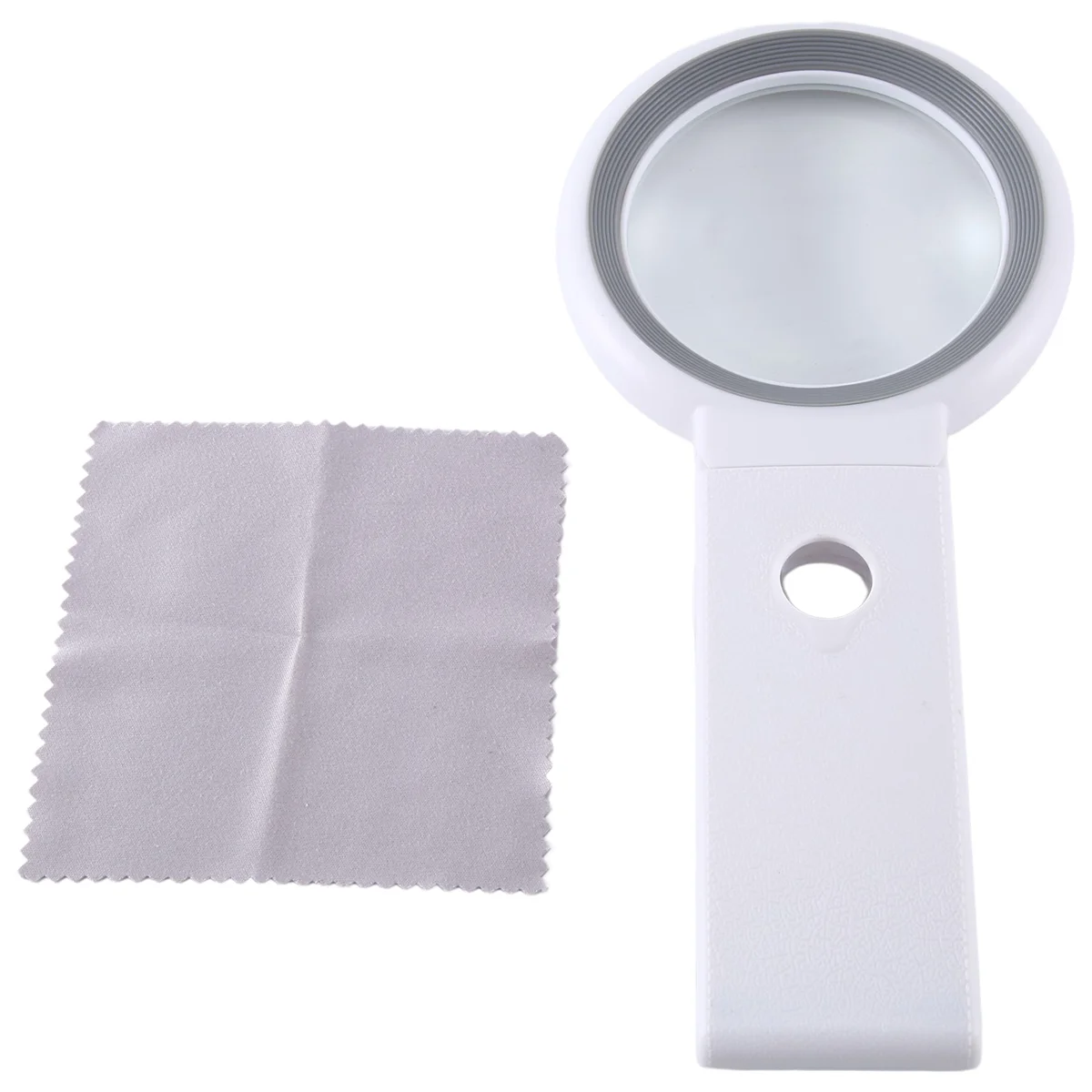 Magnifying Glass with Light and Stand, 30 x 10 x Foldable Reading Magnifier with 18 LED Light, for Seniors, Jewellers