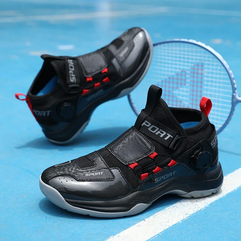 

Professional Badminton Shoes for Men Women Anti-Slip Tennis Trainers Blue Gym Sneakers Table Tennis Sneakers