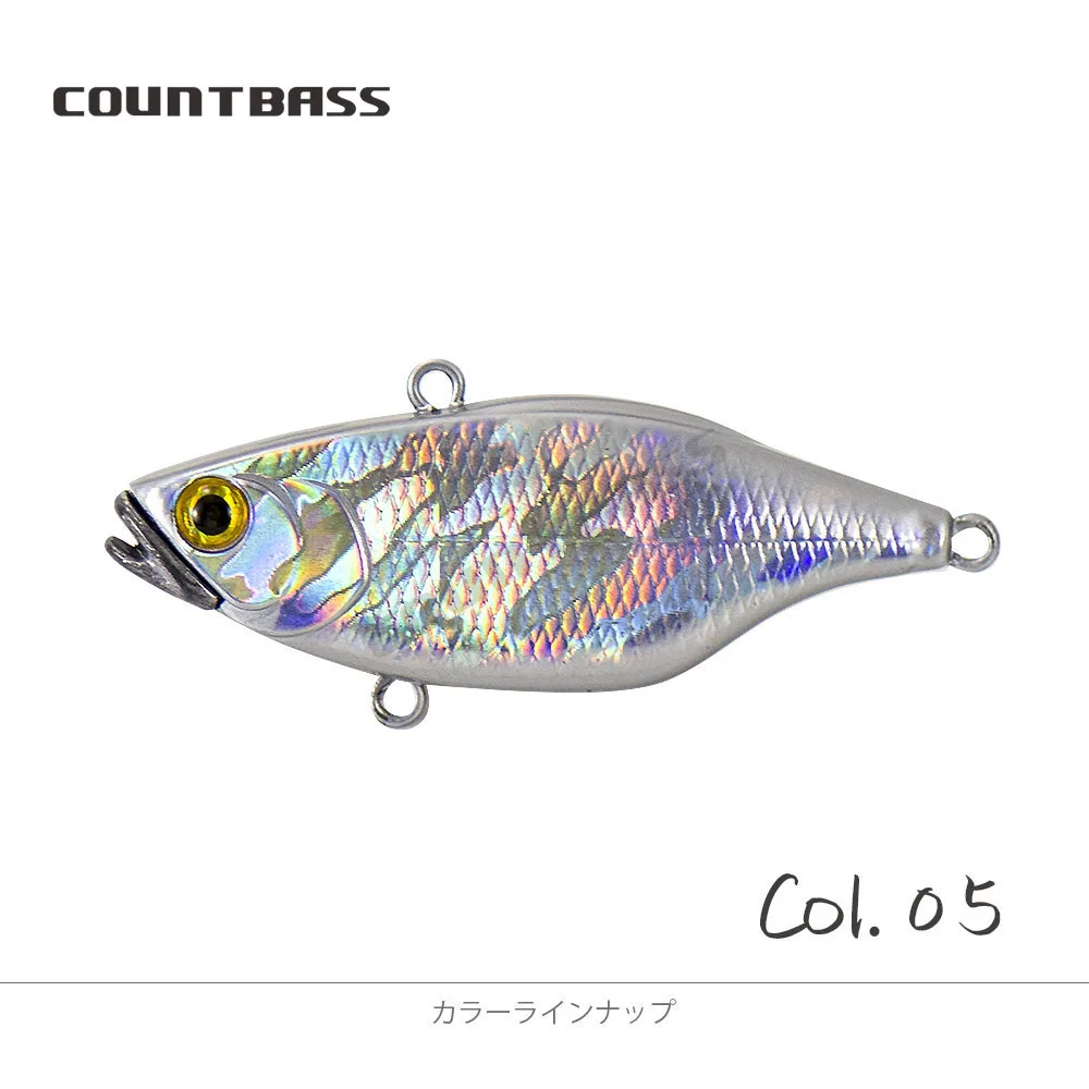 Count bass 60mm 2-1/4 "3/8g 11,7 oz. Vibrations köder Wobbler lipless Kurbel köder Angler Angel köder la peche au leurre Hardbaits – Detail 15