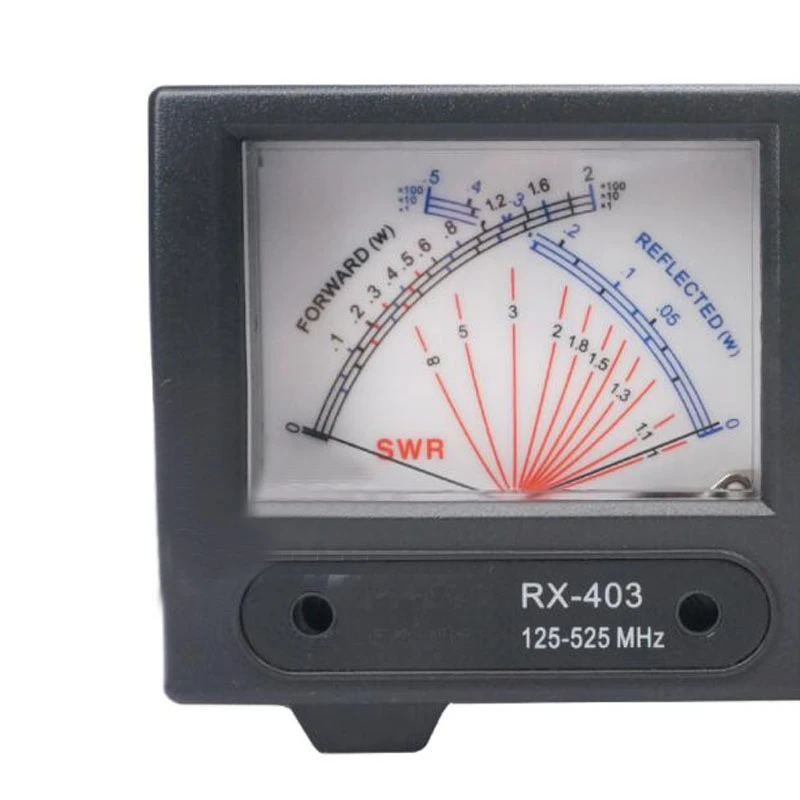 Original  RX-403 125-525MHZ 200W Car Radio Short Wave UV Standing Wave Meter SWR Digital Power Meter RX403 Made in Taiwan