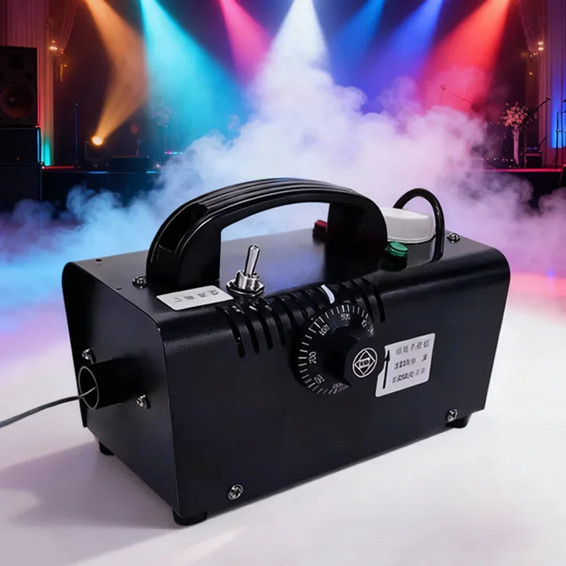 

12V Portable Smoke Machine Low Pressure Atmosphere Smoke Machine Suitable for Car Smoke Photography DJ Stage Wedding Music Party