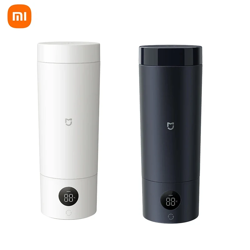 

Xiaomi Mijia Smart Portable Electric Heating Cup 2 Temperature LED Thermos 316 Stainless Steel Boiling Cup Kettle For Travel