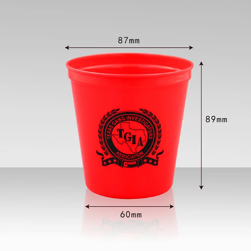 10 00piece.Custom.Factory Branded Logo Promotional 12oz 16oz 20oz plastic stadium cup and straw cup with full color pri