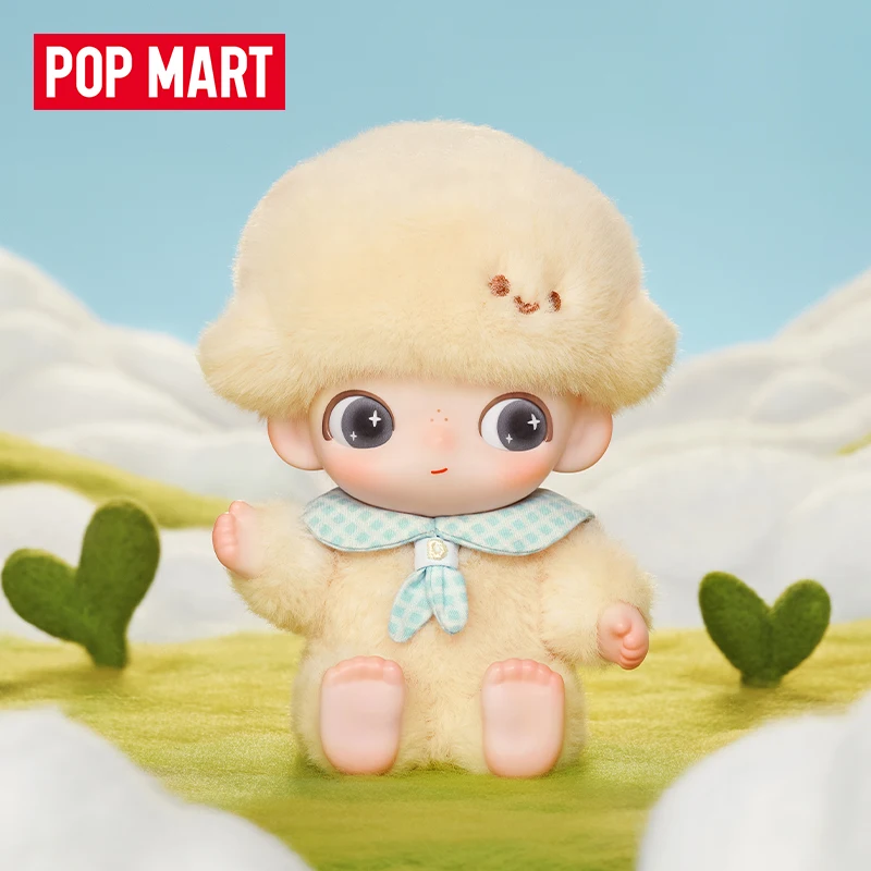 Original POPMART DIMOO Journal of New Life Vinyl Gesicht Blind Box Spielzeug Kawaii Puppe Action Figure Sammlung Überraschung Geburtstag Geschenk