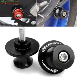 For CFMOTO 650MT 800MT 400NK 650NK 250NK 250SR 400GT 650TR-G 700 CLX Motorcycle CNC Swingarm Sliders Spools 10MM Accessories