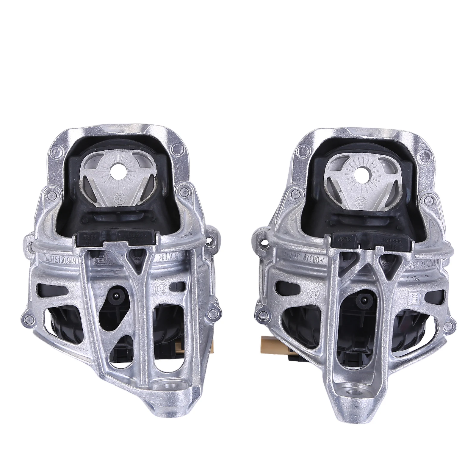 1 Pair Engine Mounts, Compatible with A4, S4, S5, SQ5, RS5, Replaces: 4M0199371FC, 4M0199372FC