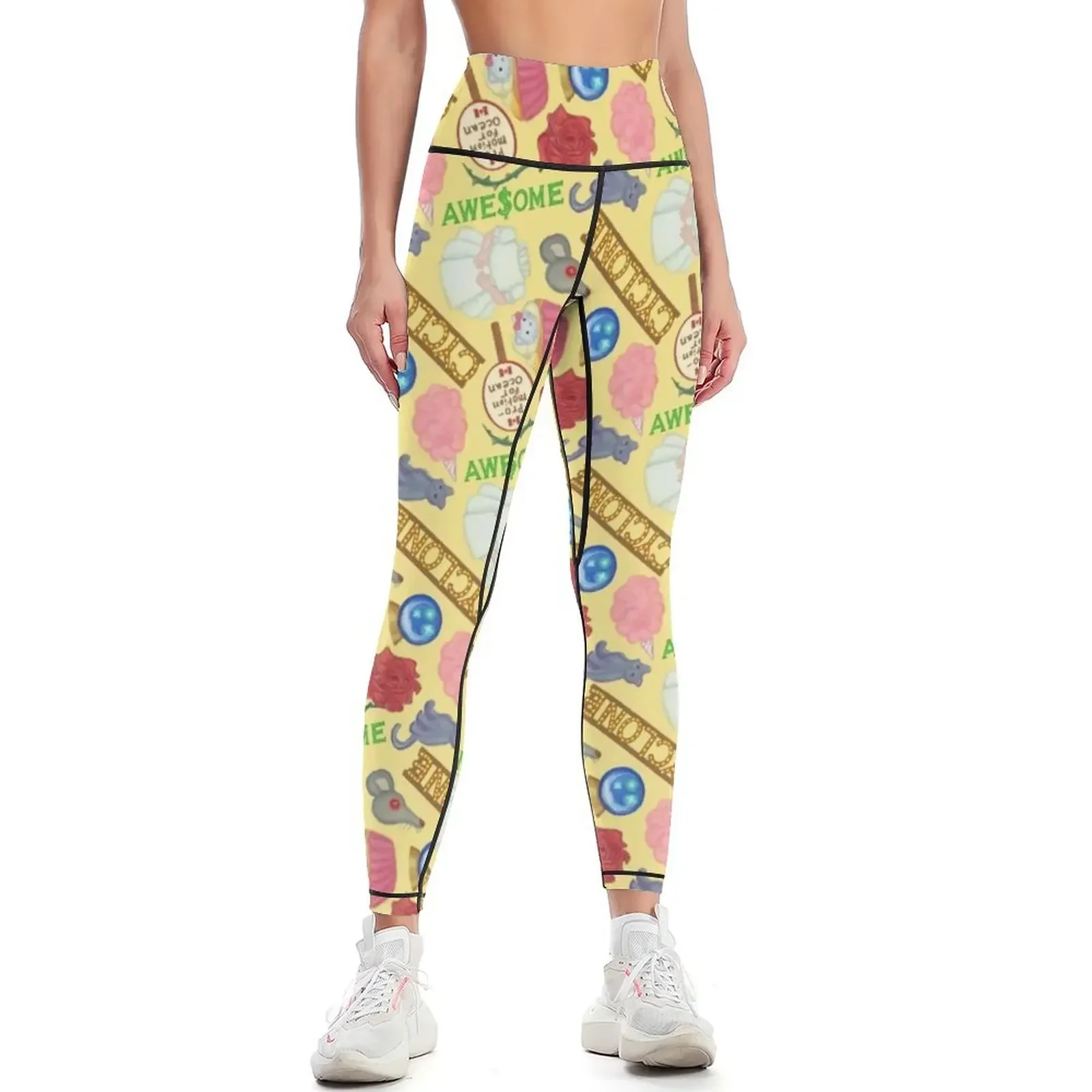 

RIde the Cyclone Pattern Leggings legings for fitness active wear for fitness sport pants Womens Leggings