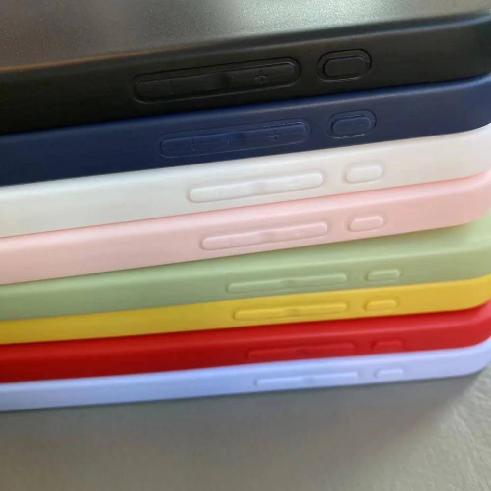 Original Liquid Silicon Case for Apple iphone 15 Pro Max 15 Plus Matte Soft Back Cover Fundas For iphone15 Plus 15Pro Max - náhled 4