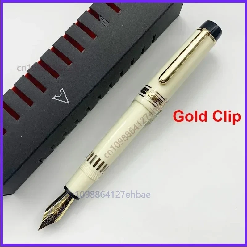 For Wingsung Grande 930 Resin Piston Fountain Pen No.9 Iraurita Nib Gold/Silver Clip Business Student Writing  Pen