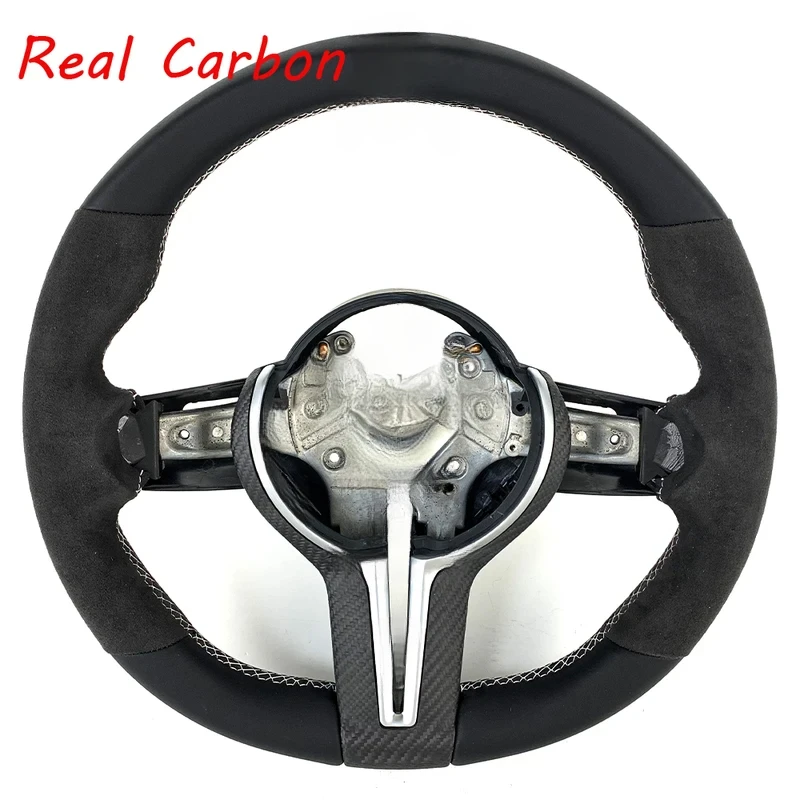 

Для BMW E90 F20 F30 F10: Руль из карбона и кожи, индивидуальная деталь для тюнинга интерьера