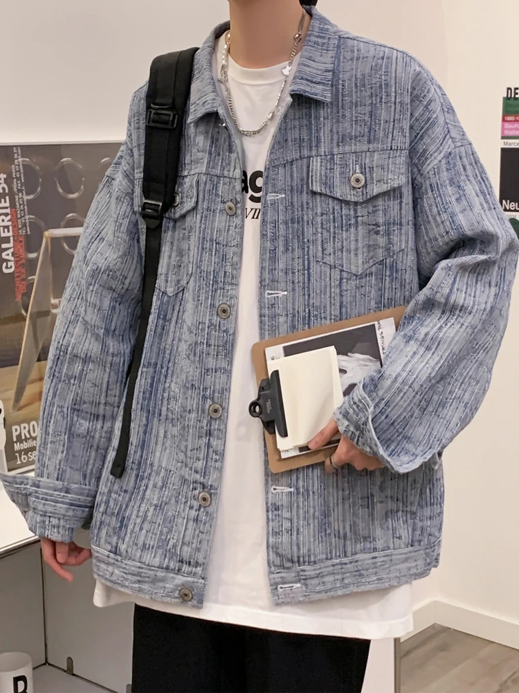 

Свободное пальто-куртка унисекс больших размеров с длинными рукавами, декорированным пуговицами, для весны и повседневной носки