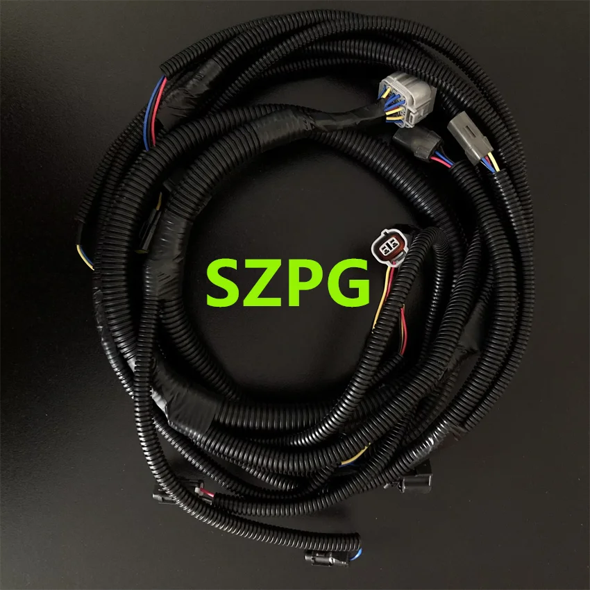 

4449447 Жгут проводов гидравлического насоса для экскаватора Hitachi ZX200, аксессуары для электропроводки ZX240, полный комплект жгута проводов насоса