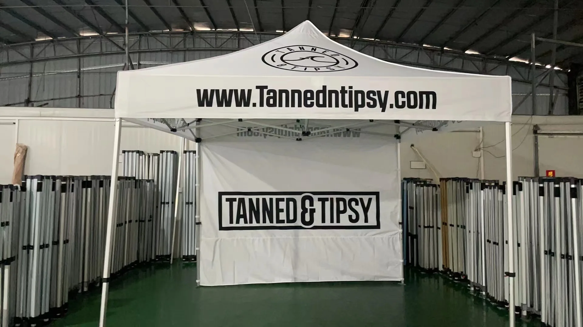 3x3m 10x10ft Outdoor Tents For Events Custom Printed Beach Waterproof Sunshade For Trade Show Exhibition Advertising Marquee